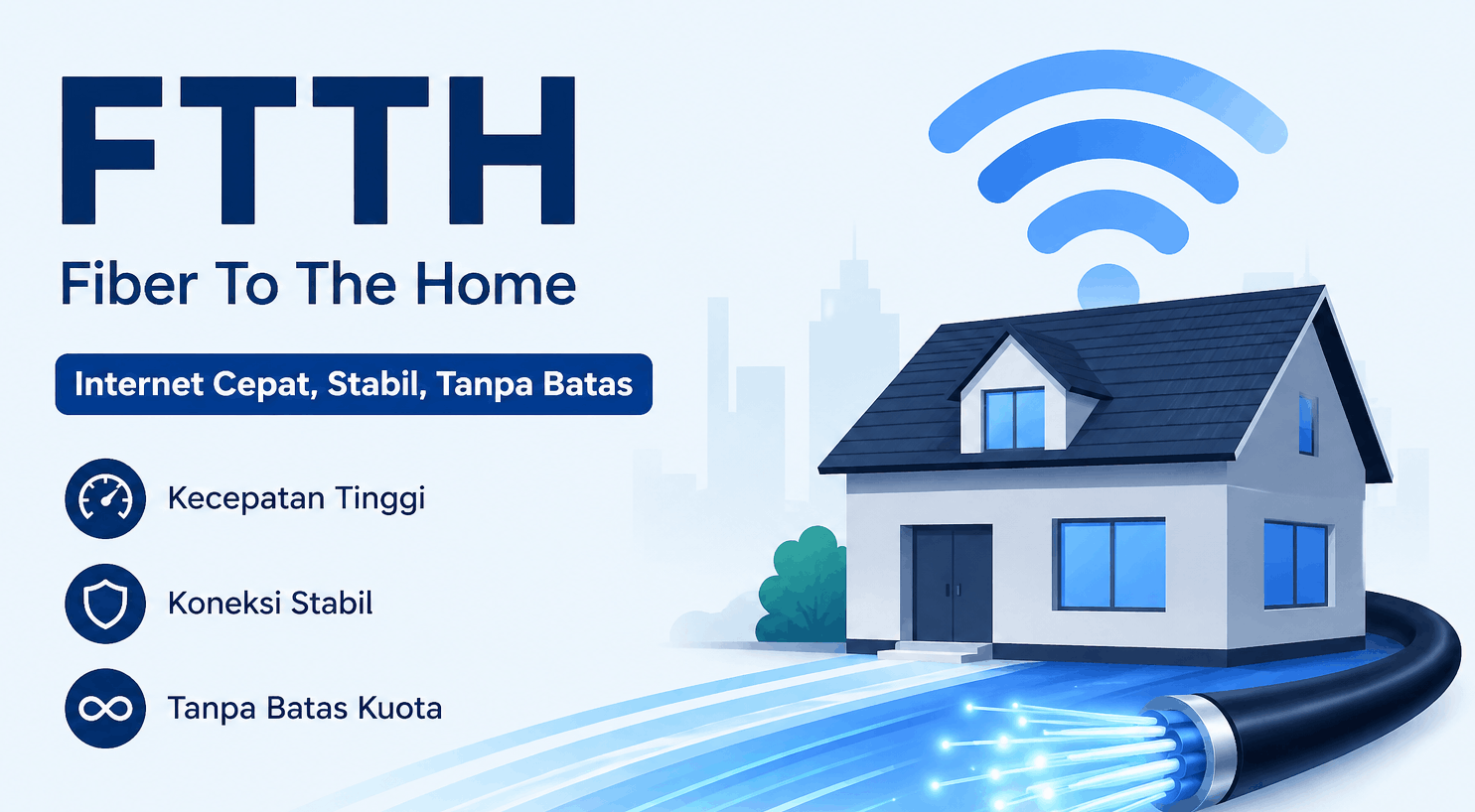 Transformasi Internet Modern: Mengenal Teknologi FTTH dan Manfaatnya di Era Digital - Codeinkamu Makassar
